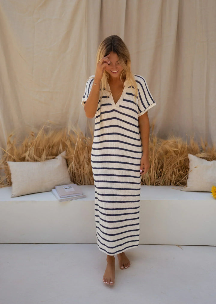 Noélie™ | Striped Knit Dress