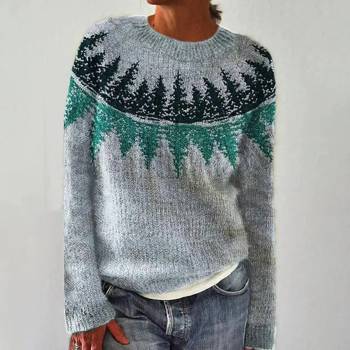 Retro Knitted Fall Sweater