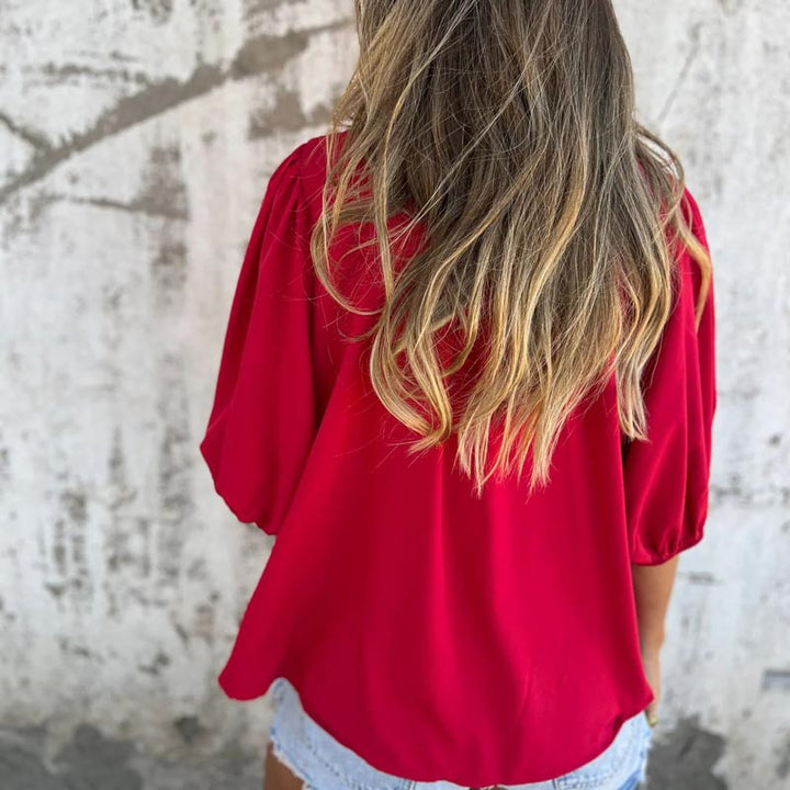 Ceniva™ | Ibiza-Inspired Blouse