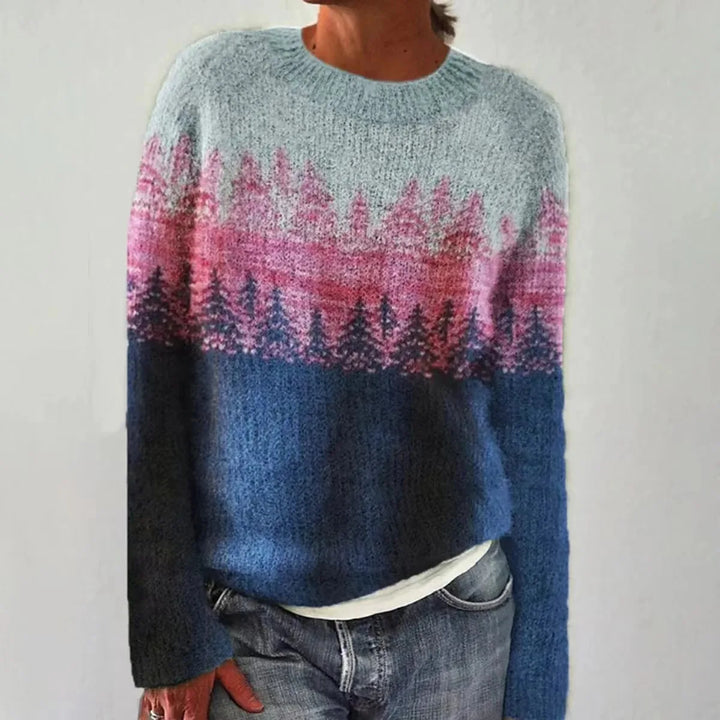 Retro Knitted Fall Sweater