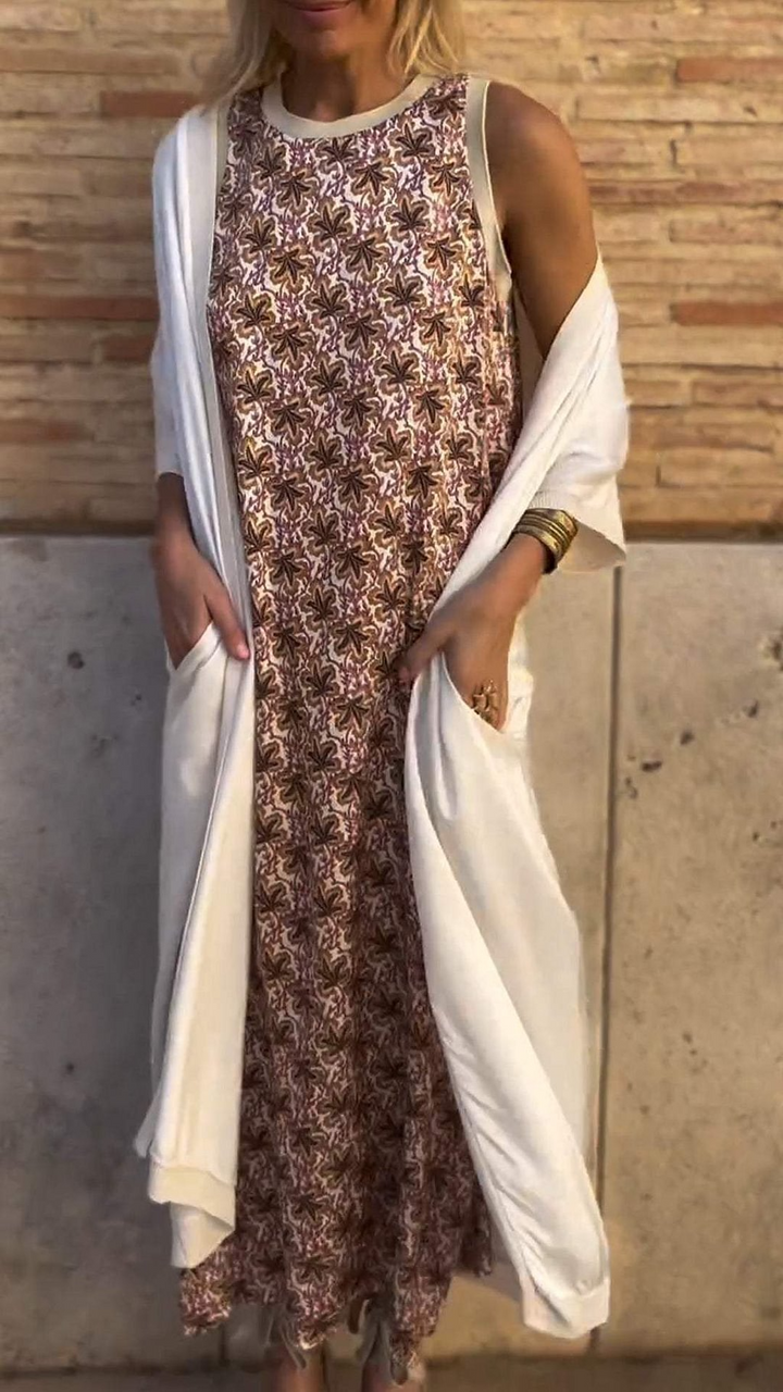 Viola™ | Ensemble elegante con maglione 